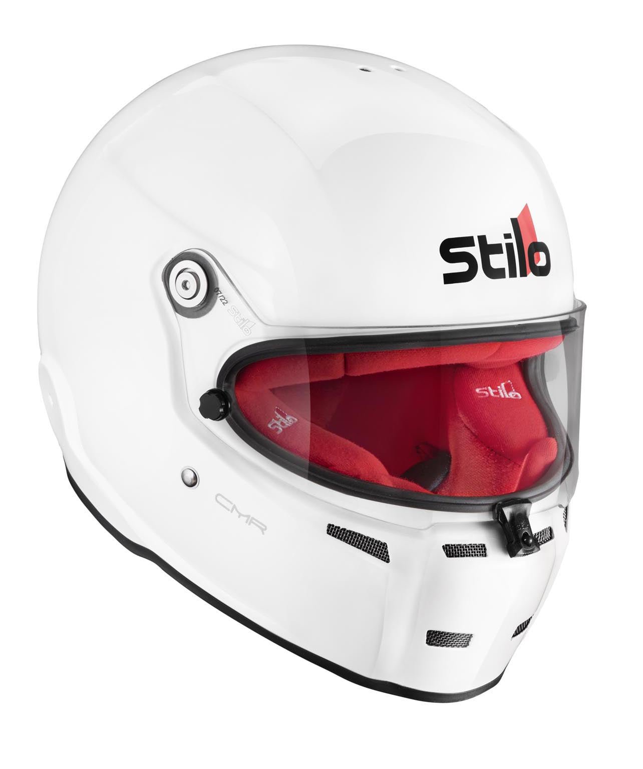 STILO AA0721AH2P56RED Karting helmet ST5 CMR, Snell CMR2016, white/red inner, size 56 Photo-2 