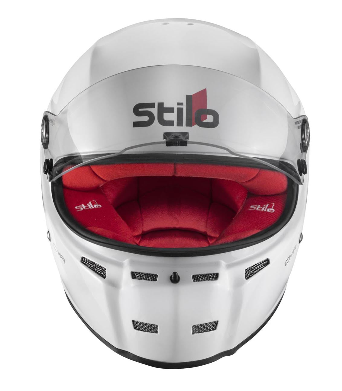 STILO AA0721AH2P55RED Karting helmet ST5 CMR, Snell CMR2016, white/red inner, size 55 Photo-1 