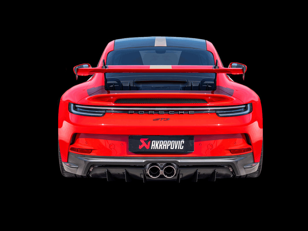 AKRAPOVIC DI-PO/CA/9/G Carbon Fibre Diffuser Rear (High Gloss) for PORSCHE 911 GT3 /GT3RS (992) 2021-2024 Photo-1 